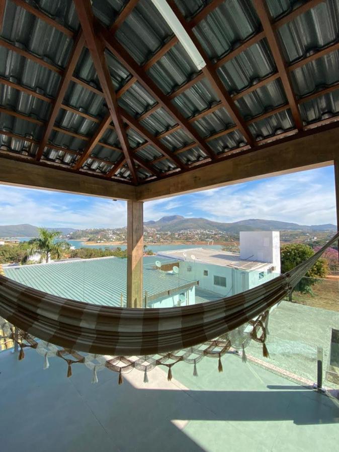 Recanto Brenda - Casa Luxo Capitolio Com Vista Pro Lago, Escarpas E Morrochapeu Eksteriør bilde