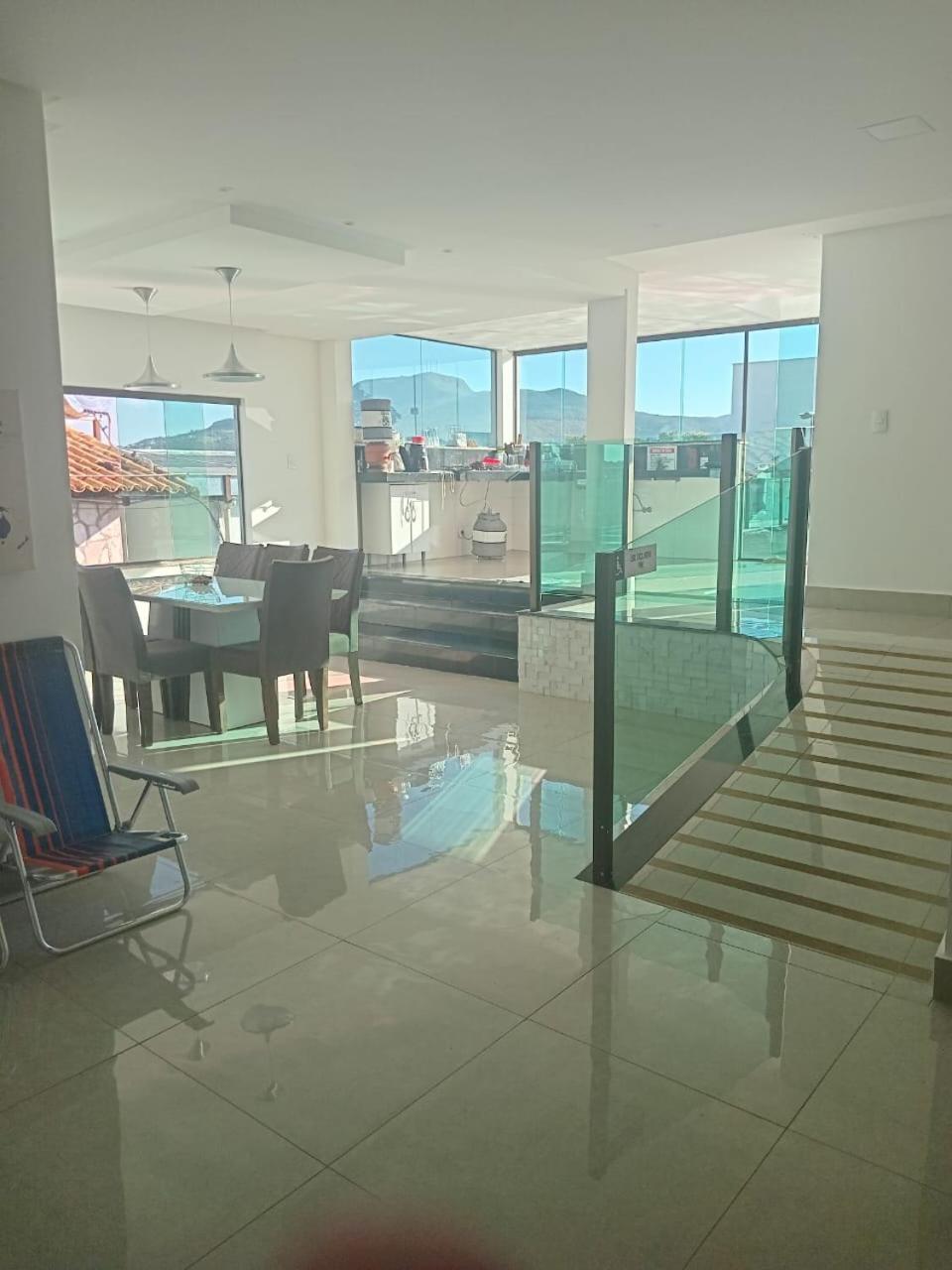 Recanto Brenda - Casa Luxo Capitolio Com Vista Pro Lago, Escarpas E Morrochapeu Eksteriør bilde