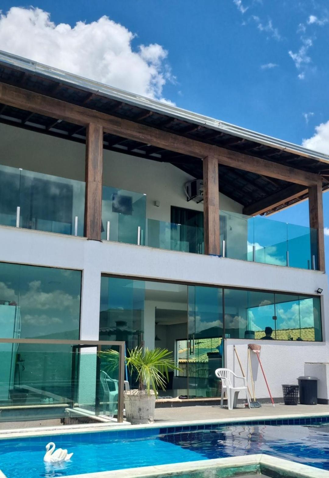 Recanto Brenda - Casa Luxo Capitolio Com Vista Pro Lago, Escarpas E Morrochapeu Eksteriør bilde
