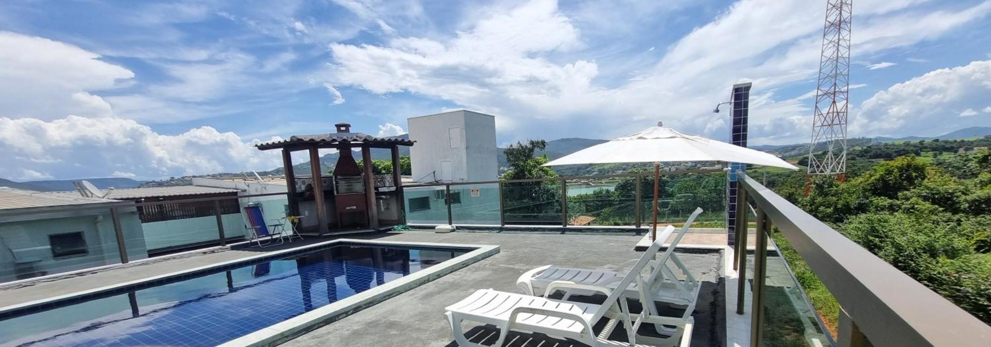 Recanto Brenda - Casa Luxo Capitolio Com Vista Pro Lago, Escarpas E Morrochapeu Eksteriør bilde